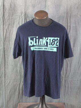 Band Shirt - Blink 182 Vancouver June 27 2023 - Men's 2XL